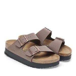 Birkenstock Papillio Arizona Flex Platform Mocha Sandals 39